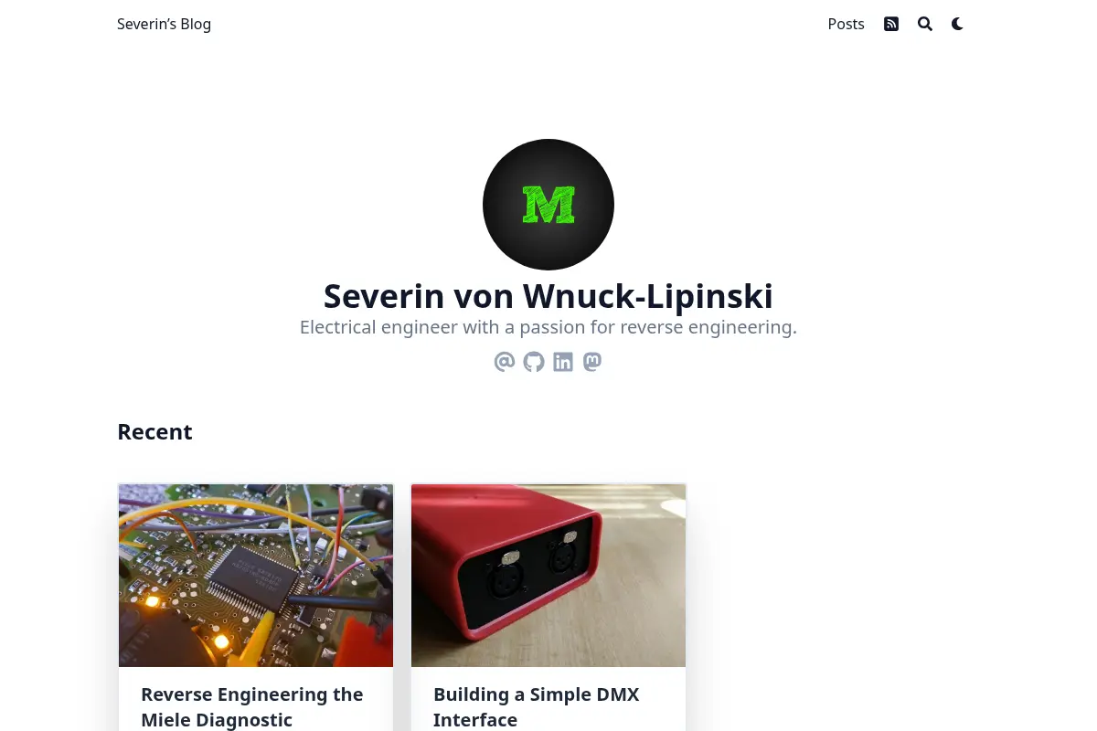 Severin's Blog