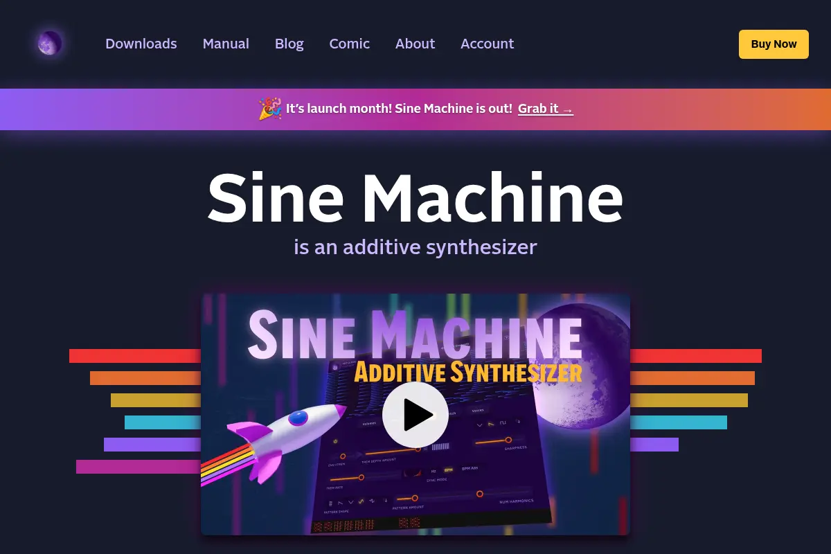 Sine Machine - Additive Synthesizer