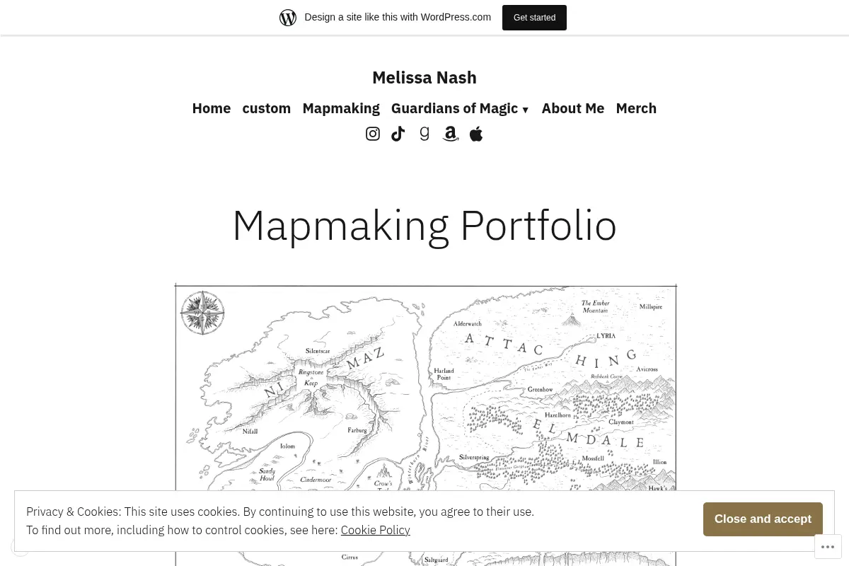 Mapmaking Portfolio – Melissa Nash