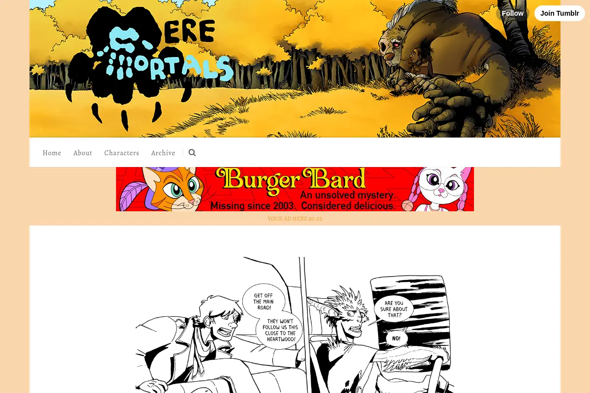 Meremortals Comic