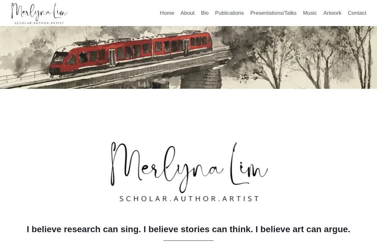 Merlyna Lim — Scholar, Author, Artist
