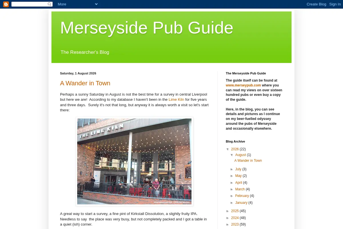 Merseyside Pub Guide