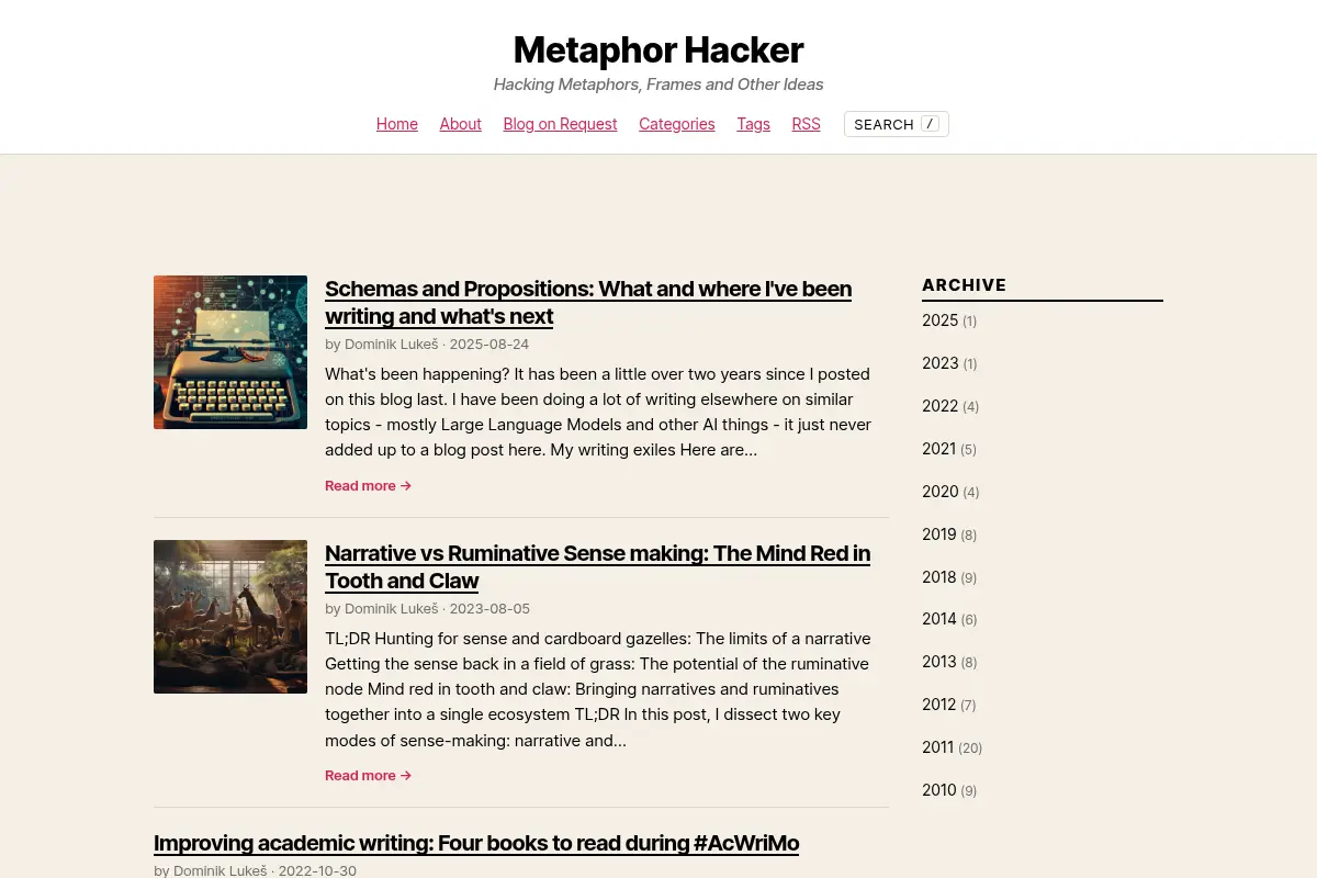 Metaphor Hacker