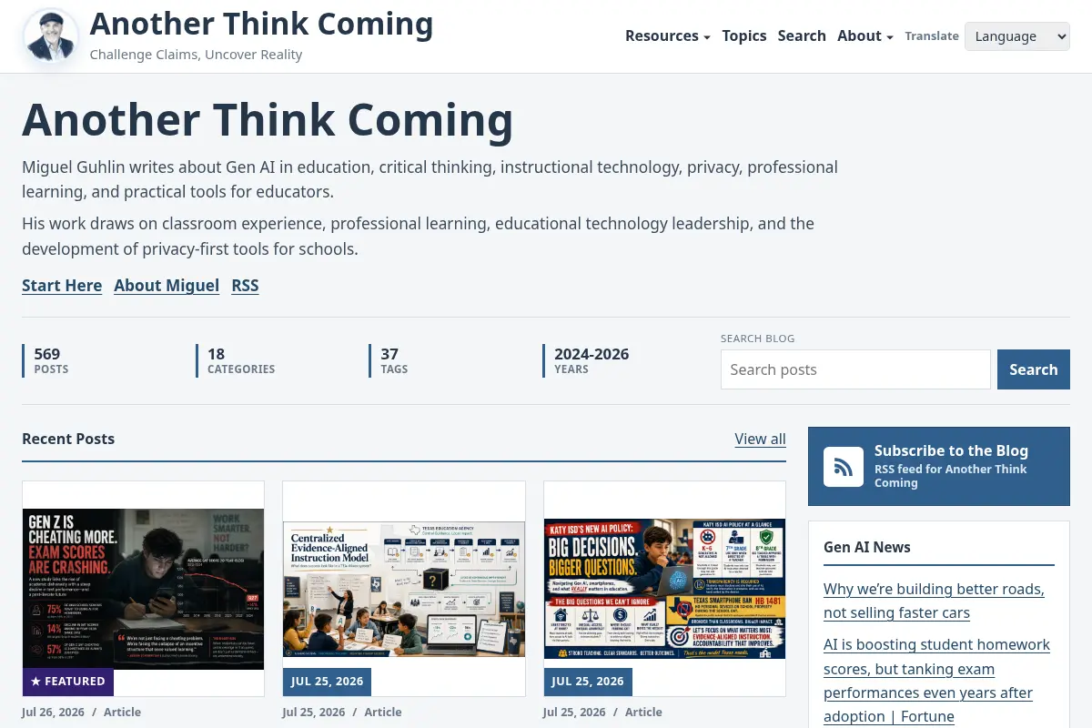 Another Think Coming