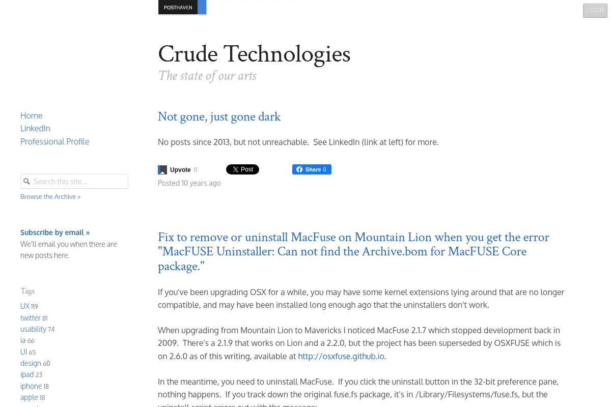 Crude Technologies