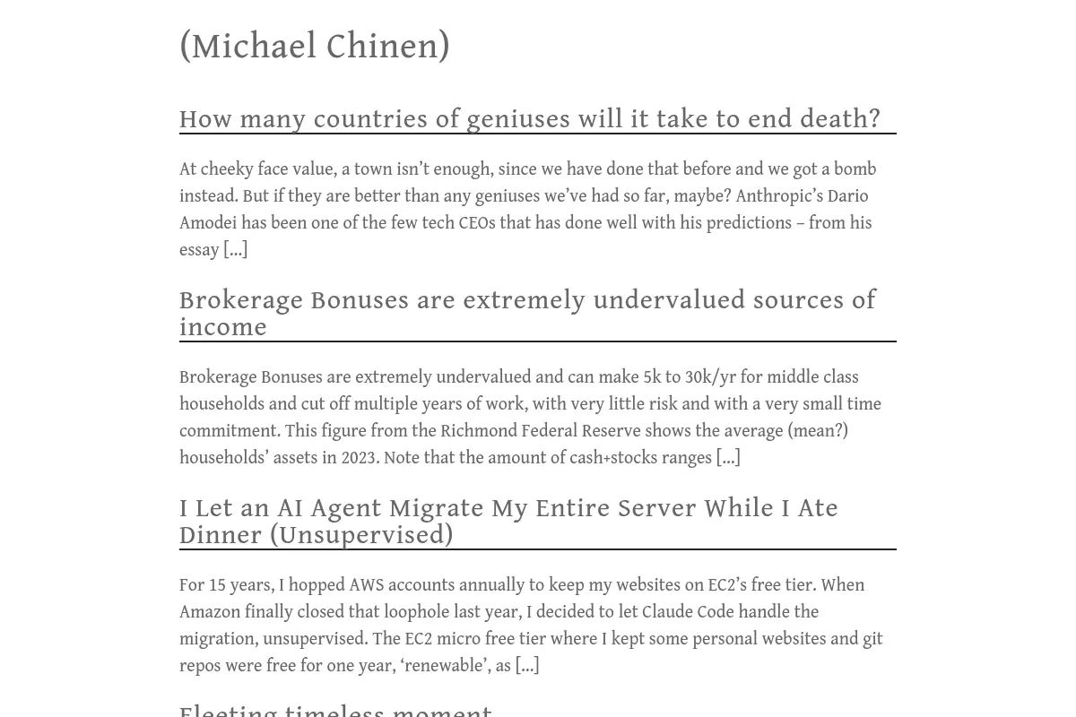 Michael Chinen