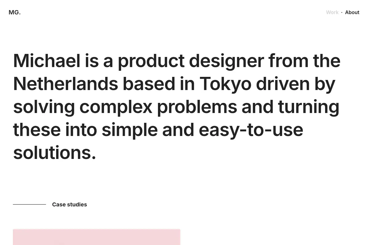 Michael Groen - Product Design Portfolio