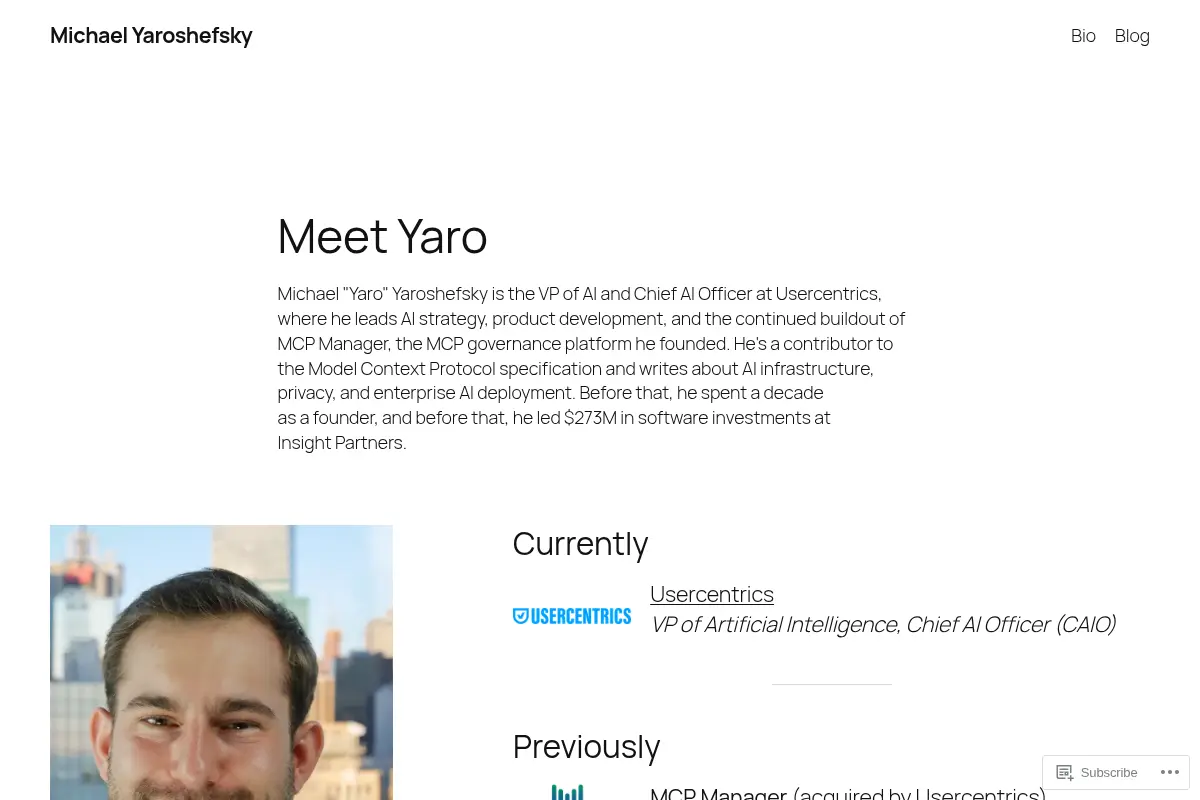 Michael Yaroshefsky