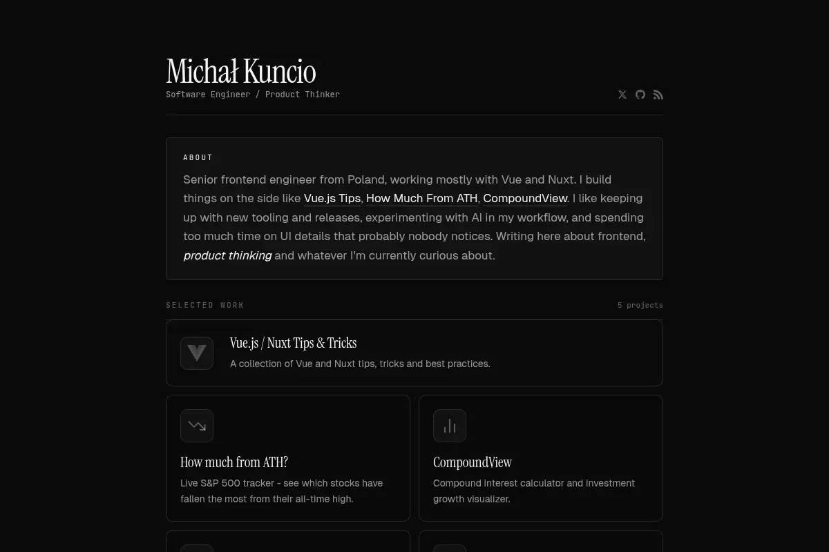 Michał Kuncio - Software Engineer