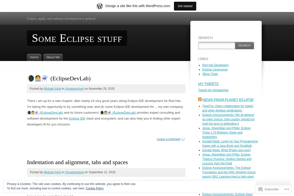 Some Eclipse stuff