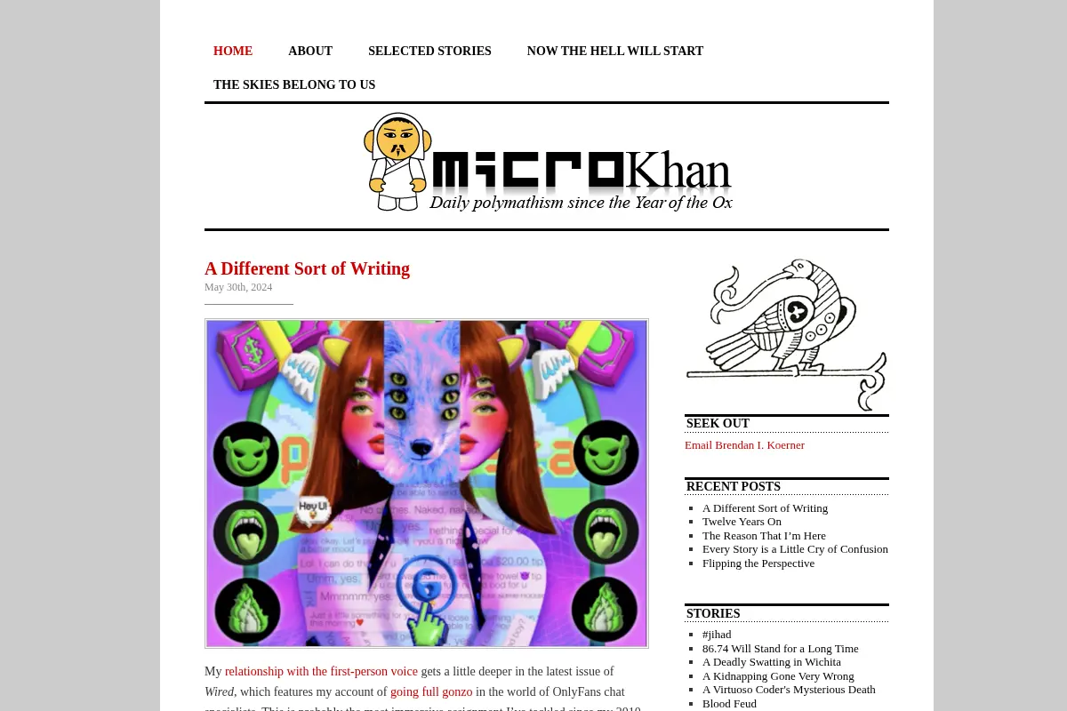 Microkhan by Brendan I. Koerner