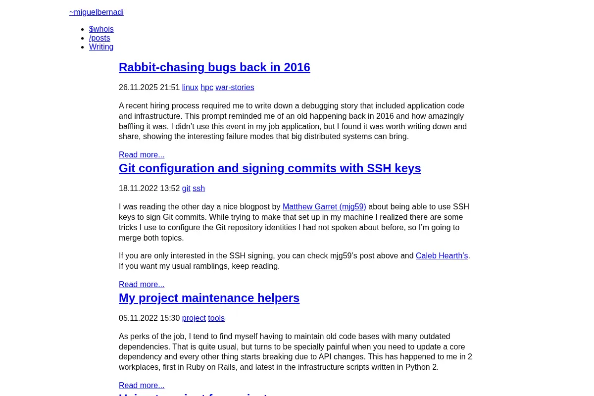 miguelbernadi's personal blog