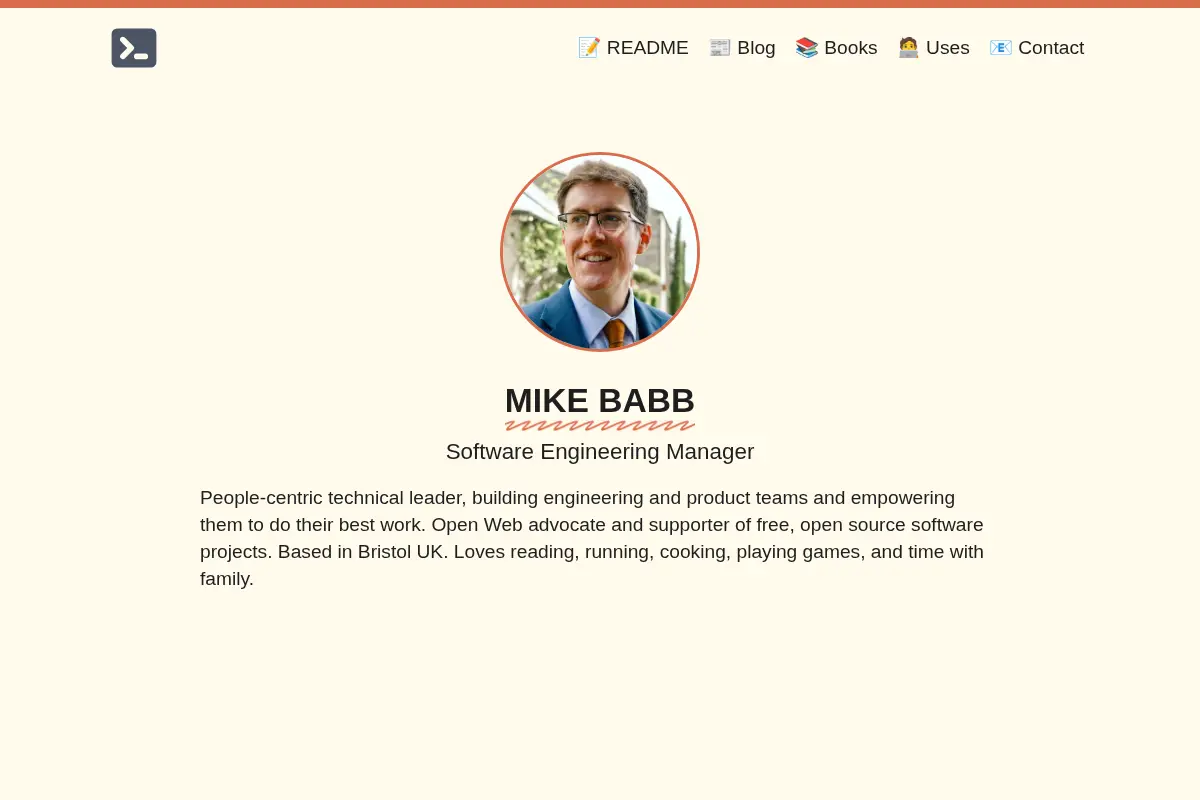 Mike Babb - Software Engineering Manager