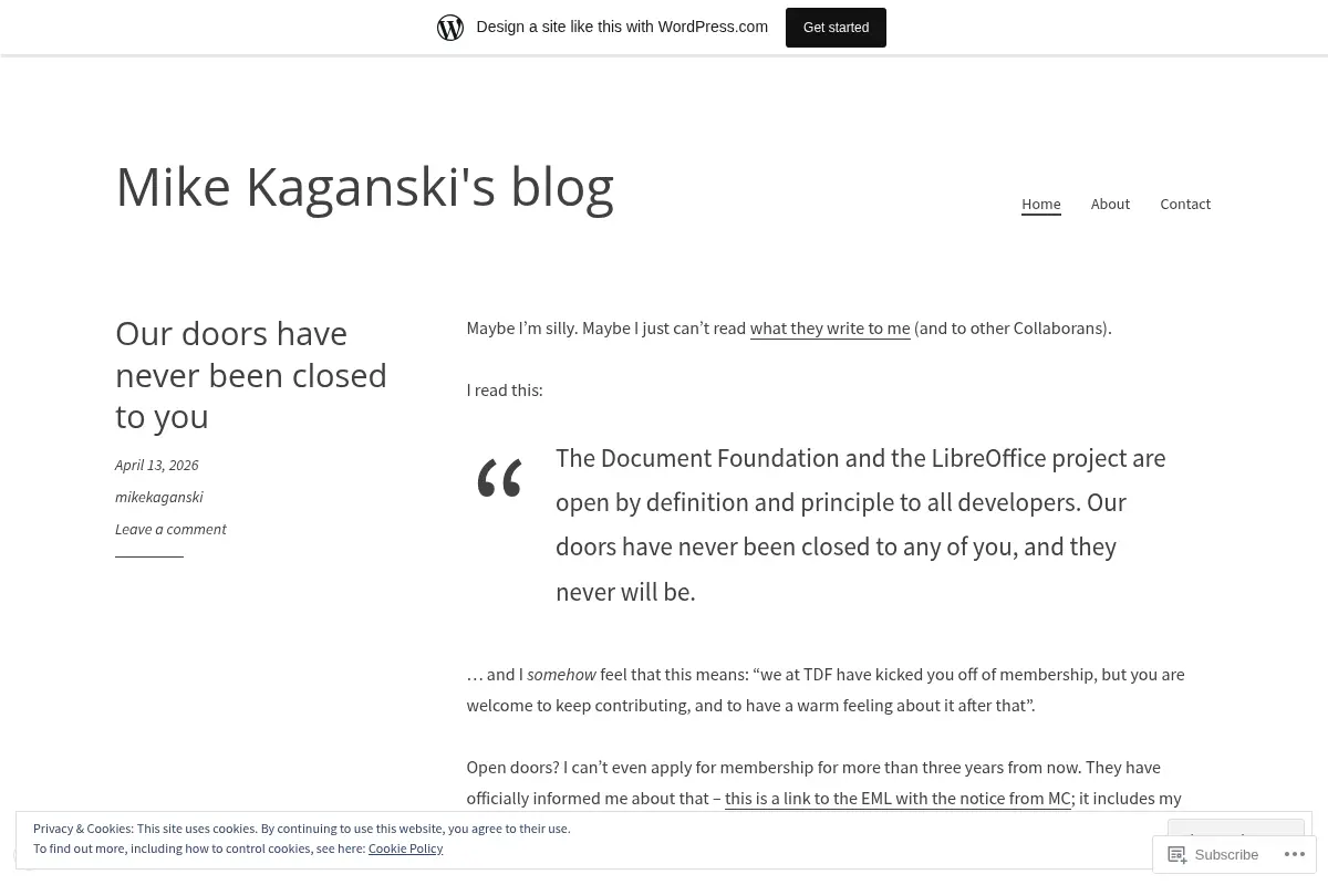 Mike Kaganski's blog