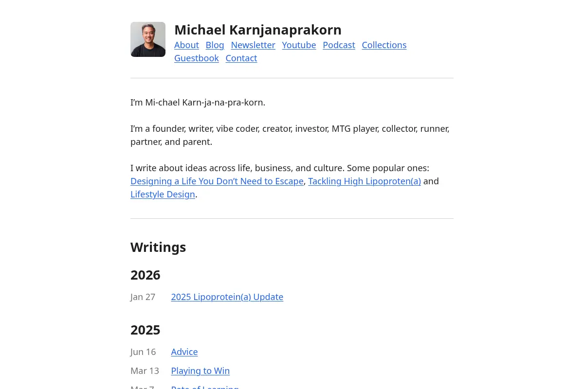 Michael Karnjanaprakorn
