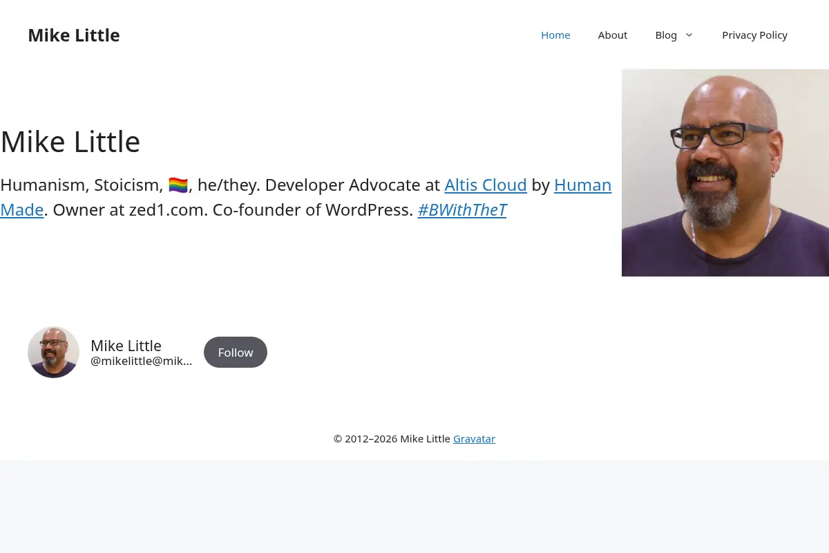 Mike Little - WordPress Specialist