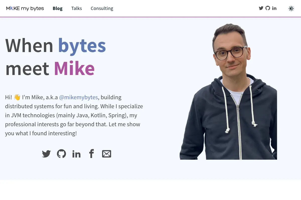 Mike my bytes