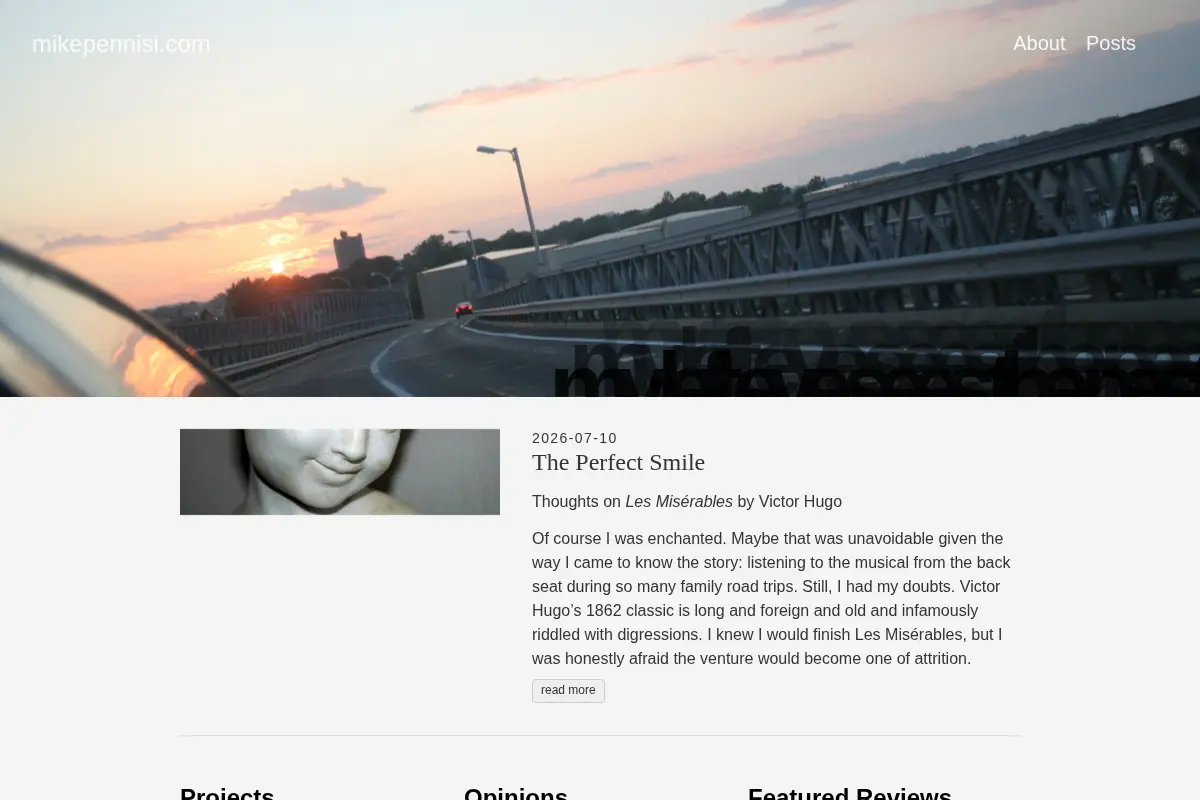 Mike Pennisi's blog