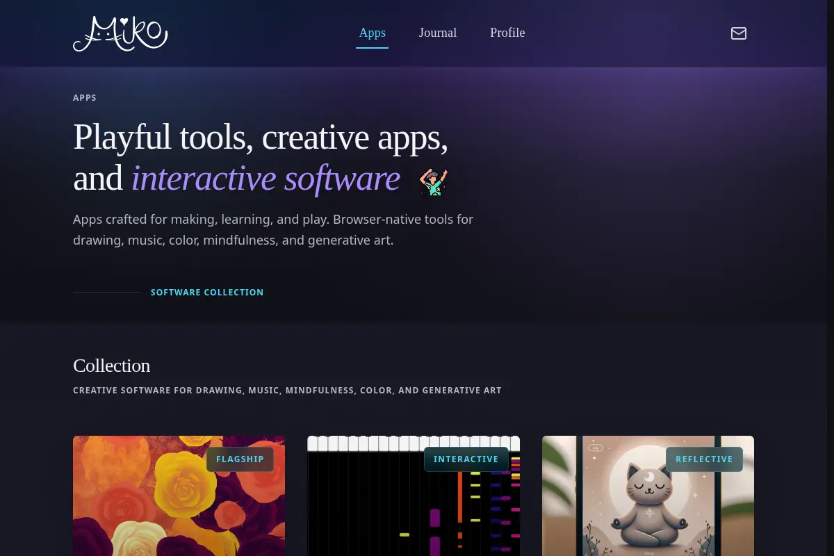 Miko Meow’s Interactive Art & Tools