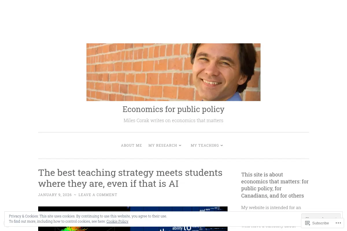 Economics for public policy