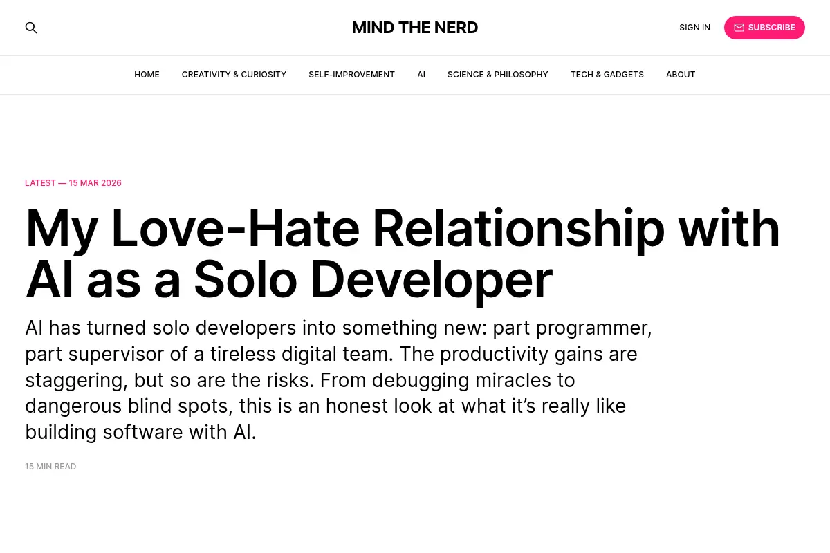 Mind The Nerd