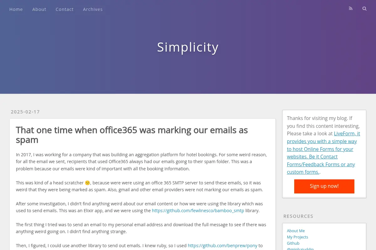 Simplicity