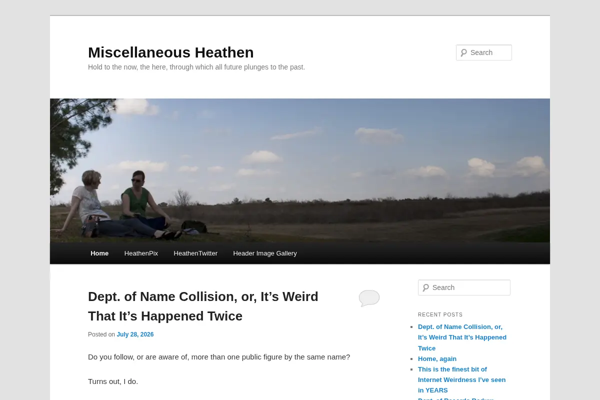 Miscellaneous Heathen