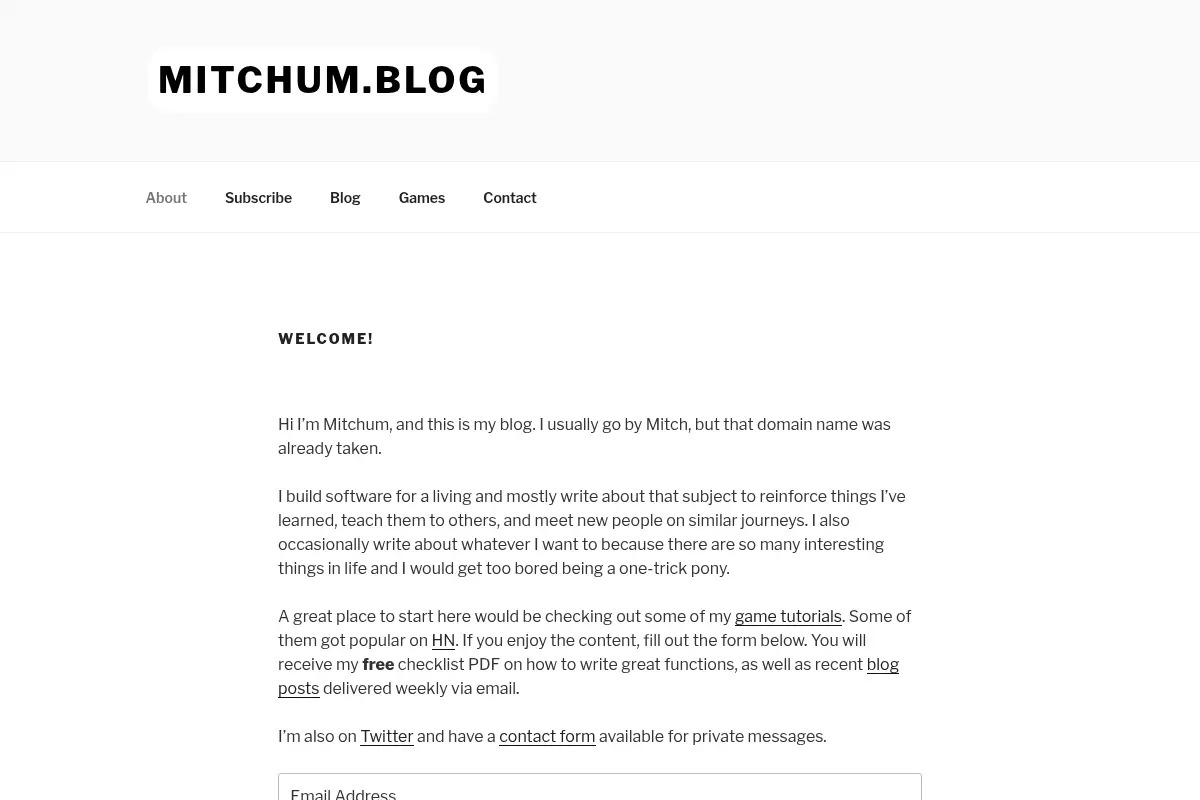 Mitchum.Blog
