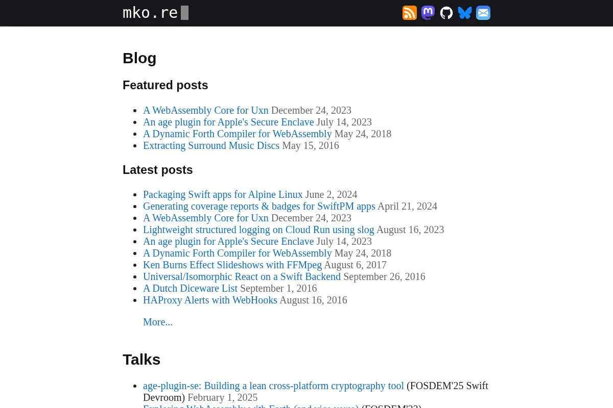 Remko Tronçon's Homepage