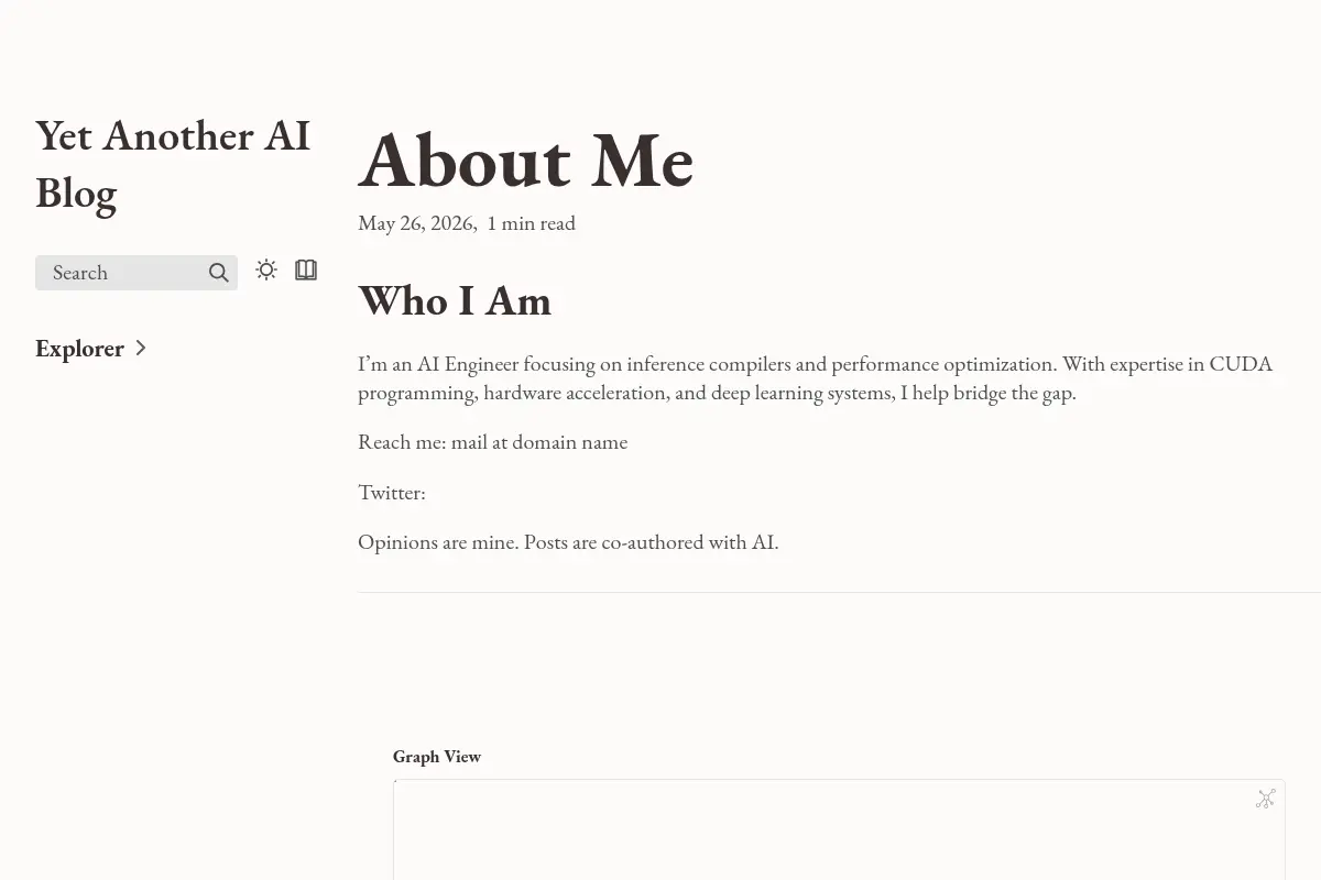 ML AI Blog