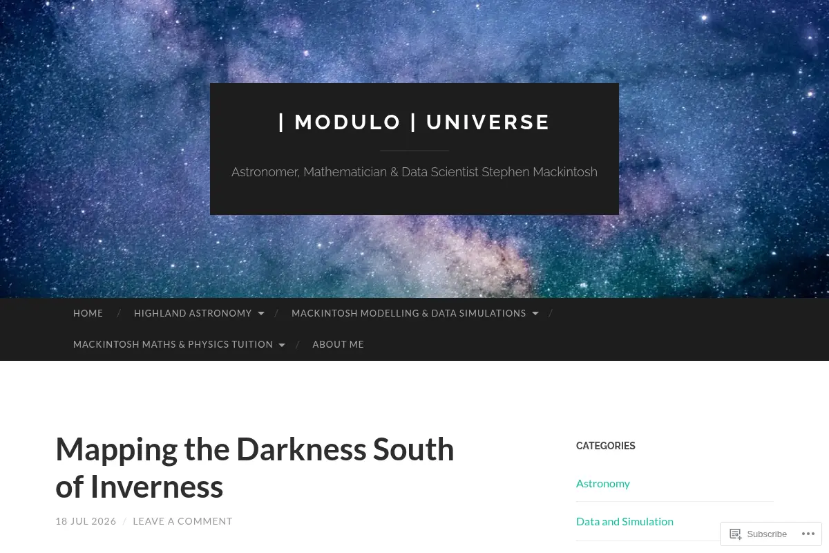 Modulo Universe - Stephen Mackintosh