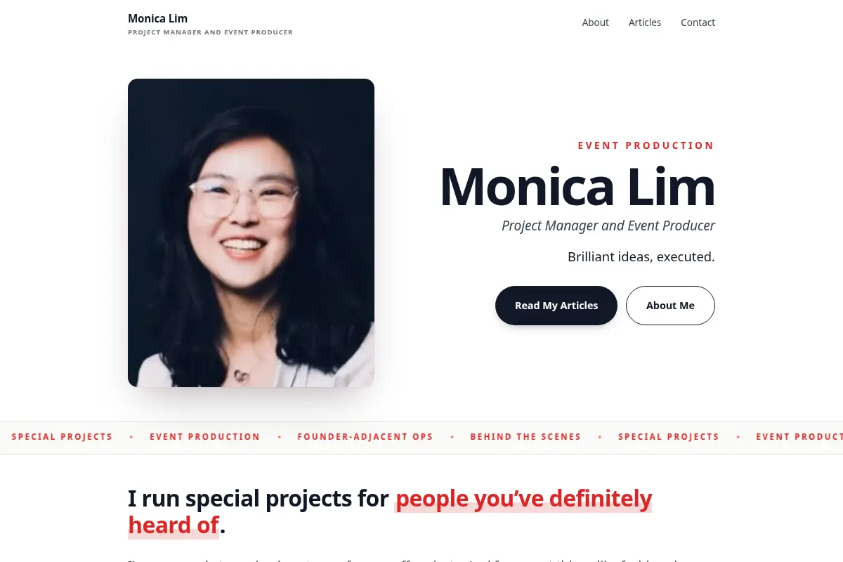 Monica Lim