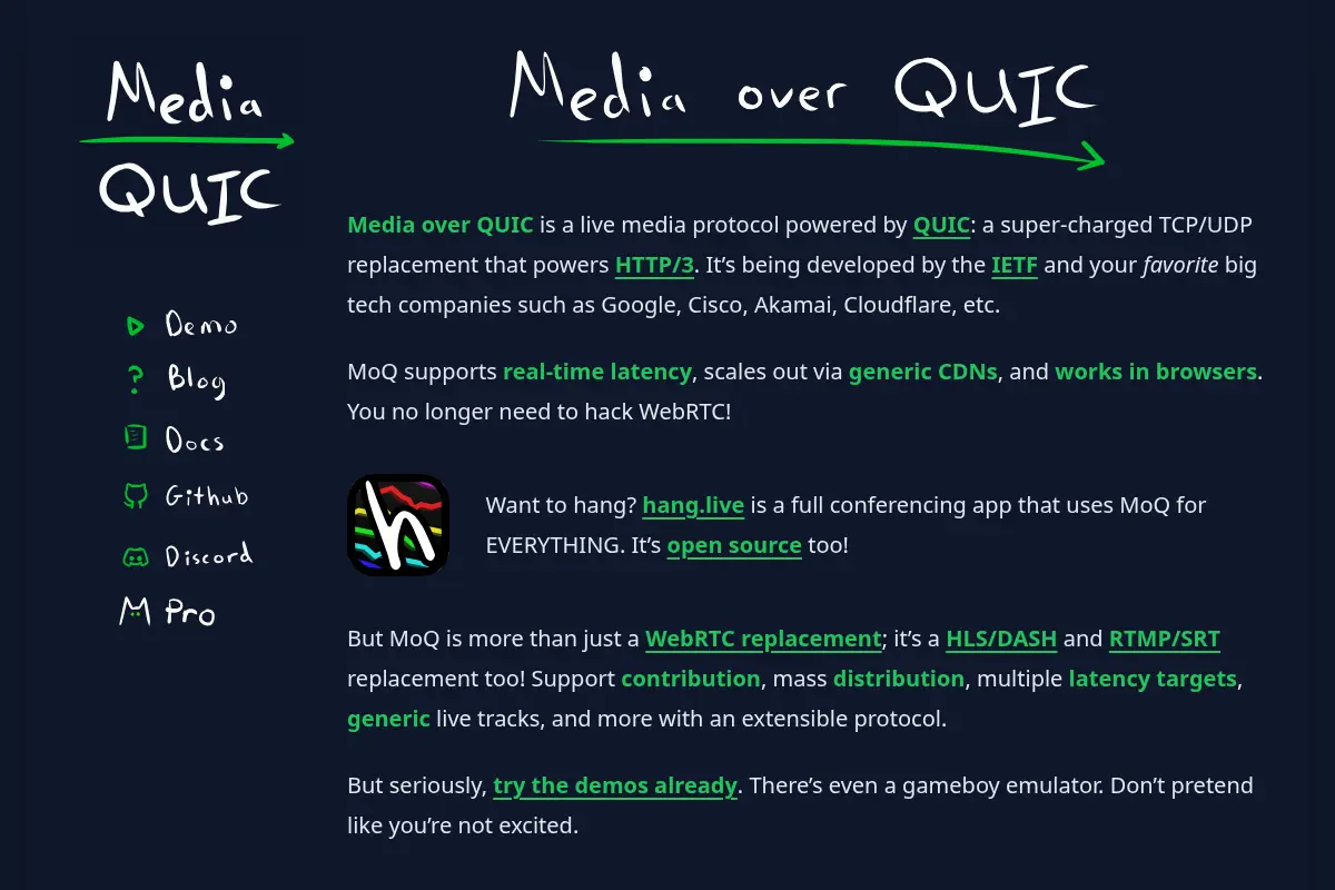 Media over QUIC