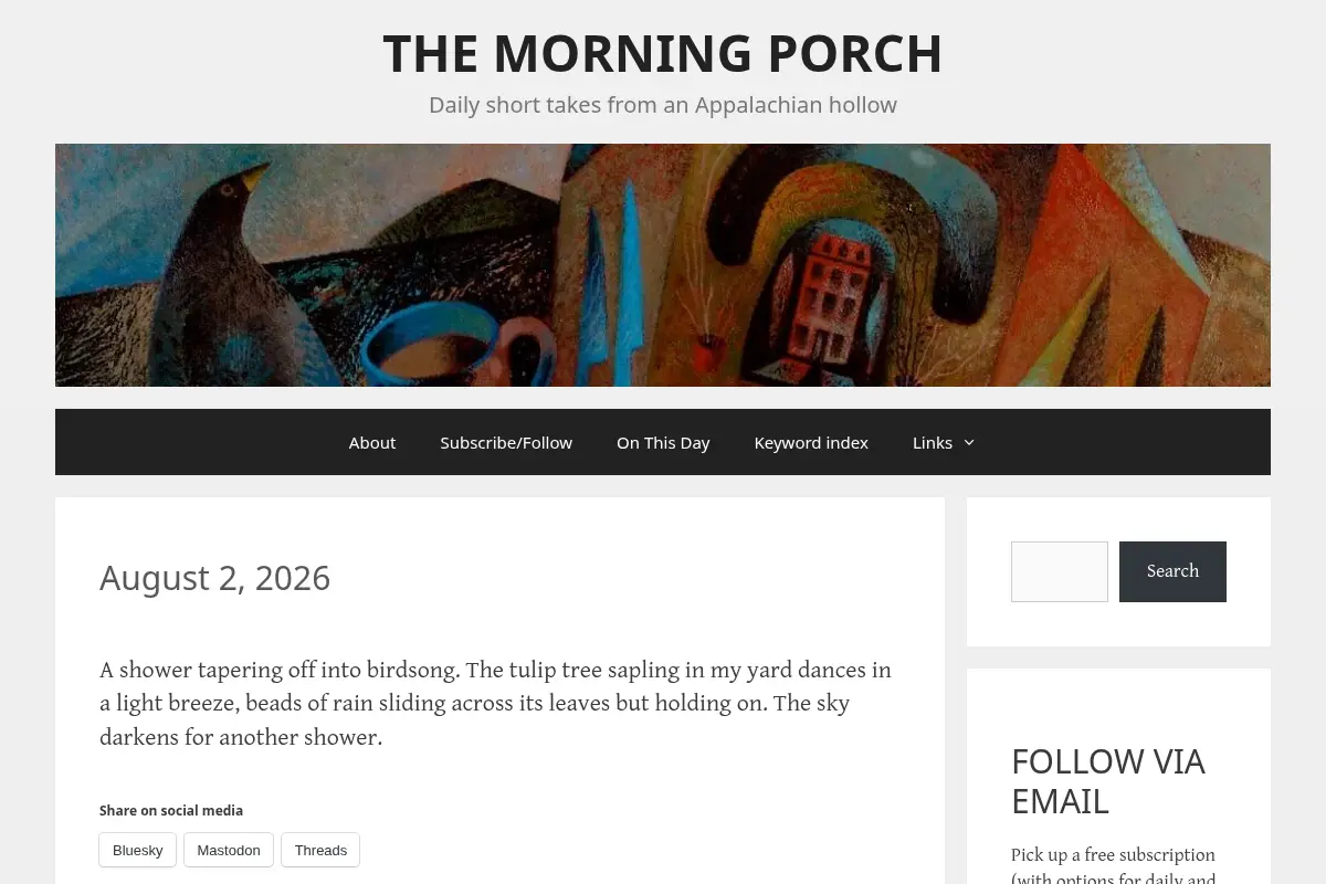 The Morning Porch