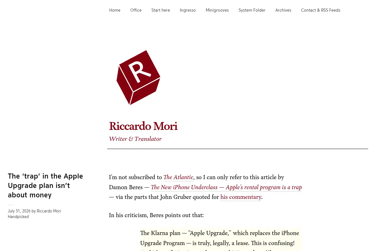 Riccardo Mori