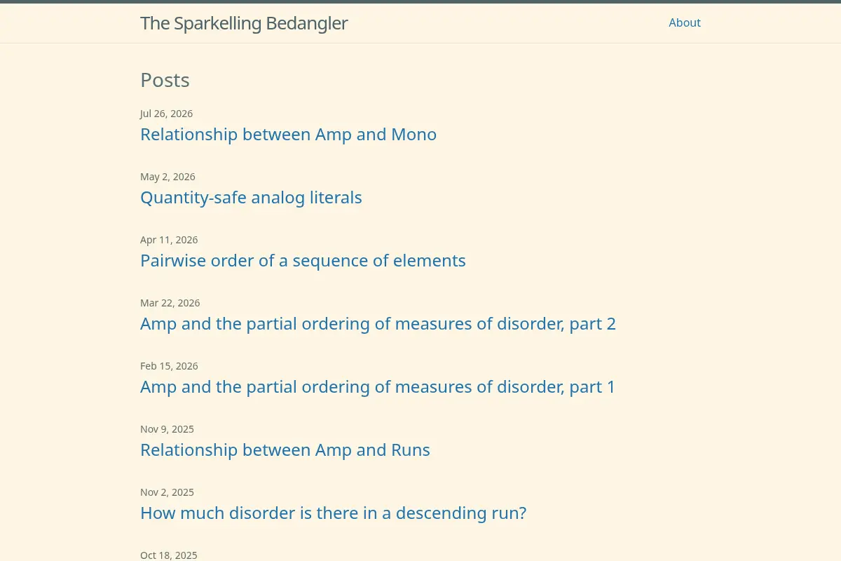 The Sparkelling Bedangler