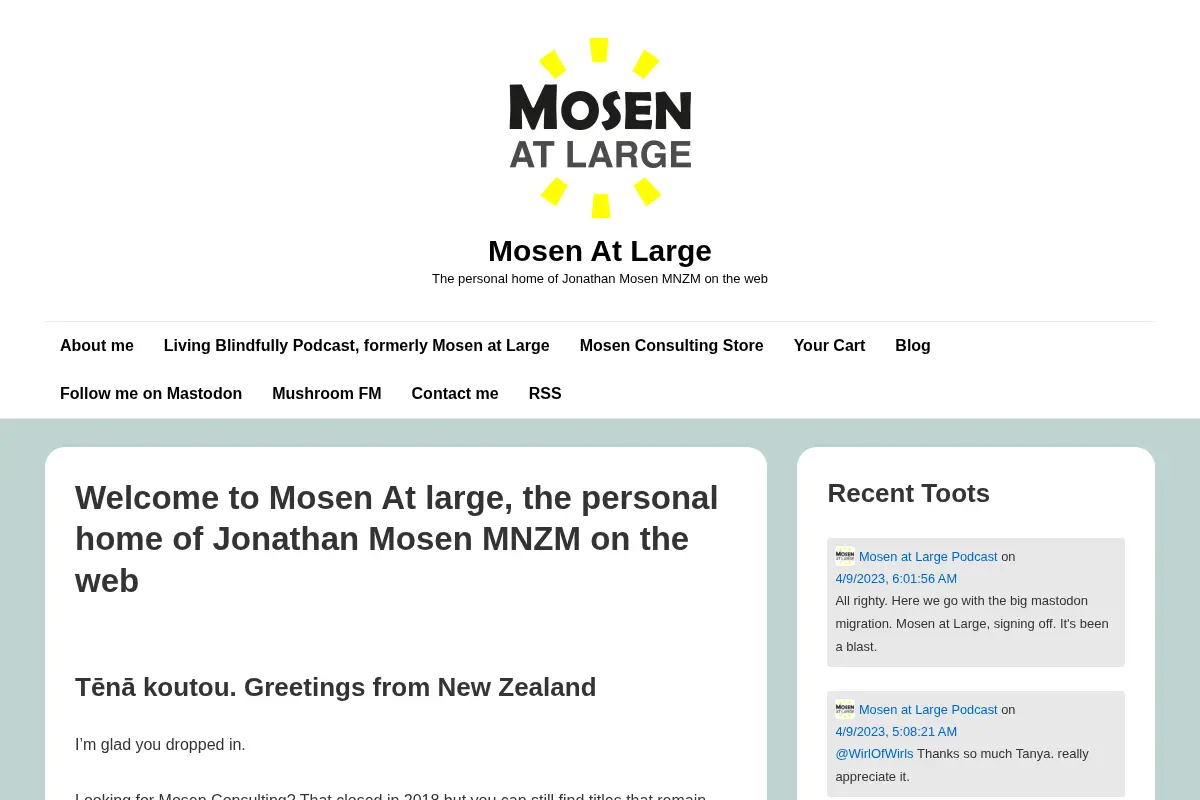 Mosen At Large