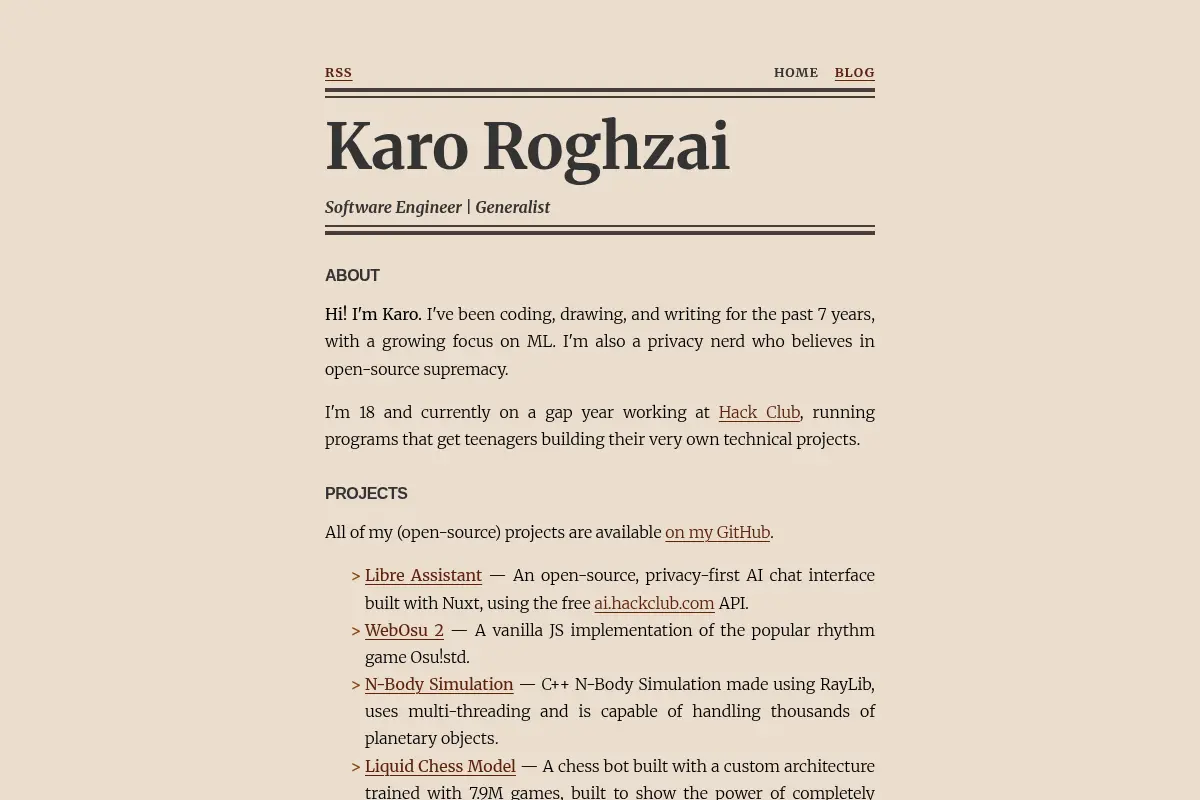 Karo's Site