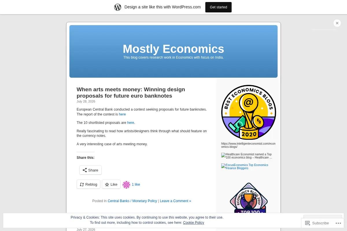 Mostly Economics