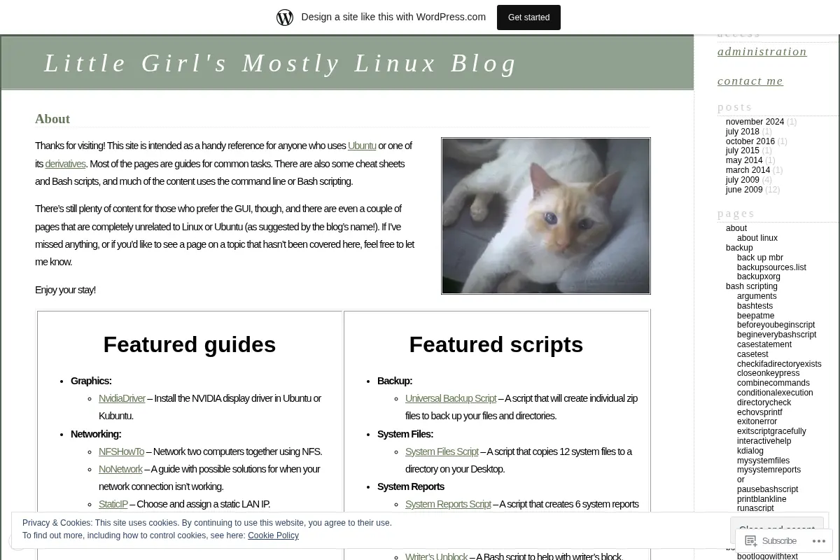 Little Girl's Mostly Linux Blog
