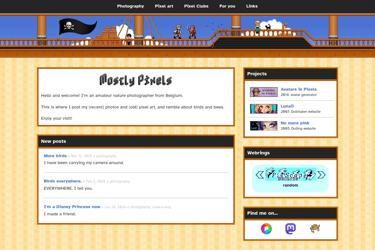 Mostly Pixels