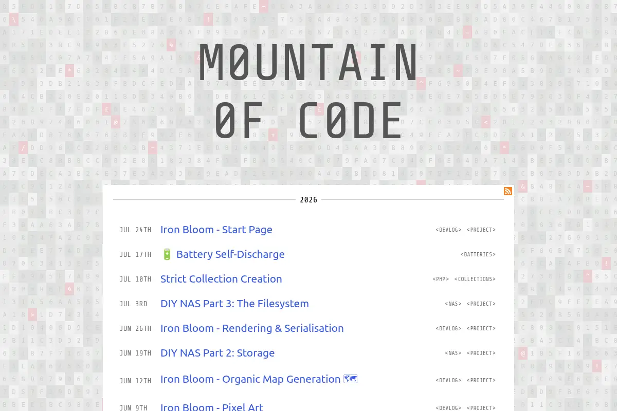 Mountain Of Code
