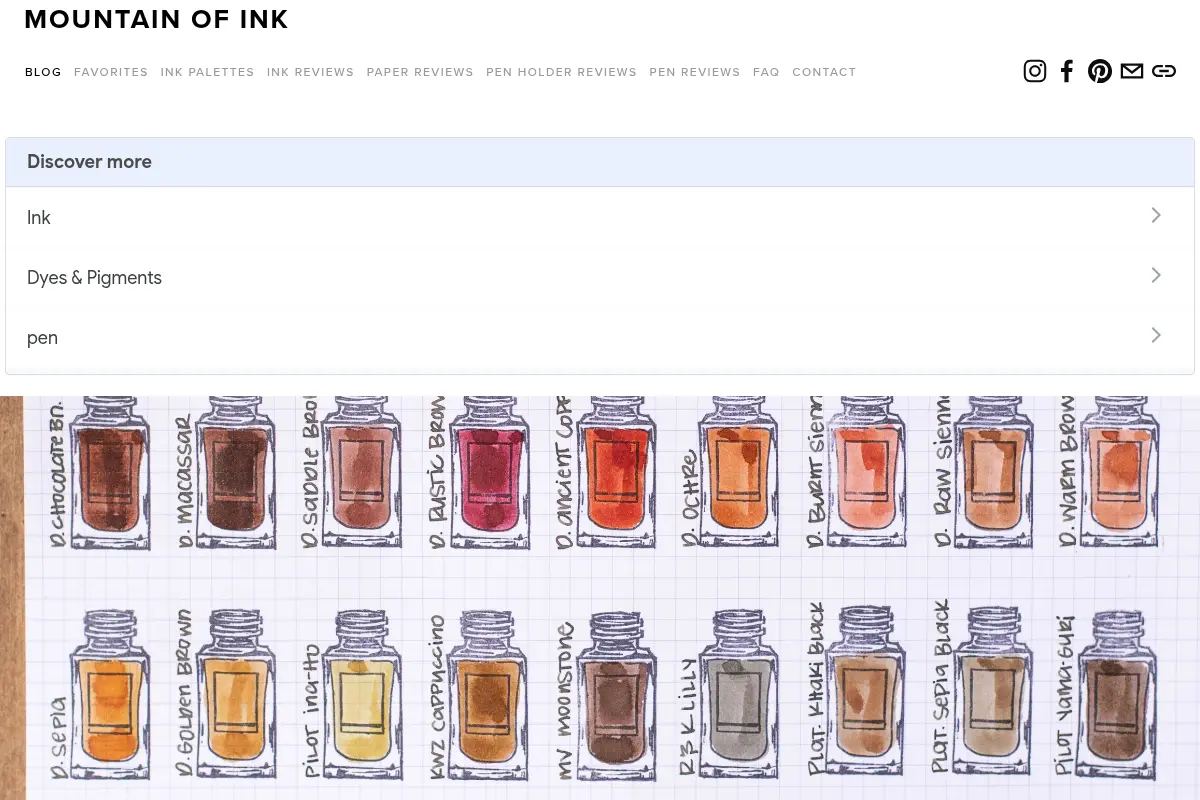 Mountain of Ink