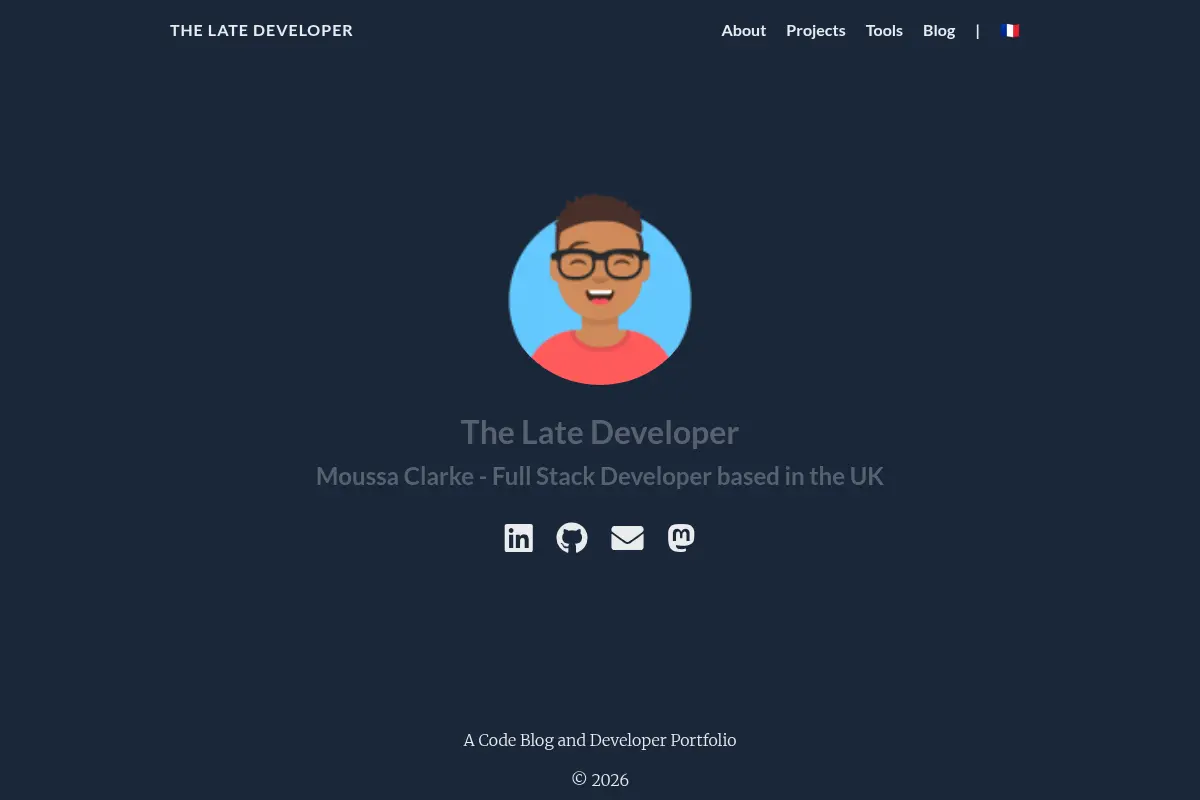 The Late Developer