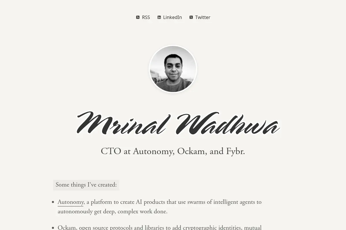 Mrinal Wadhwa