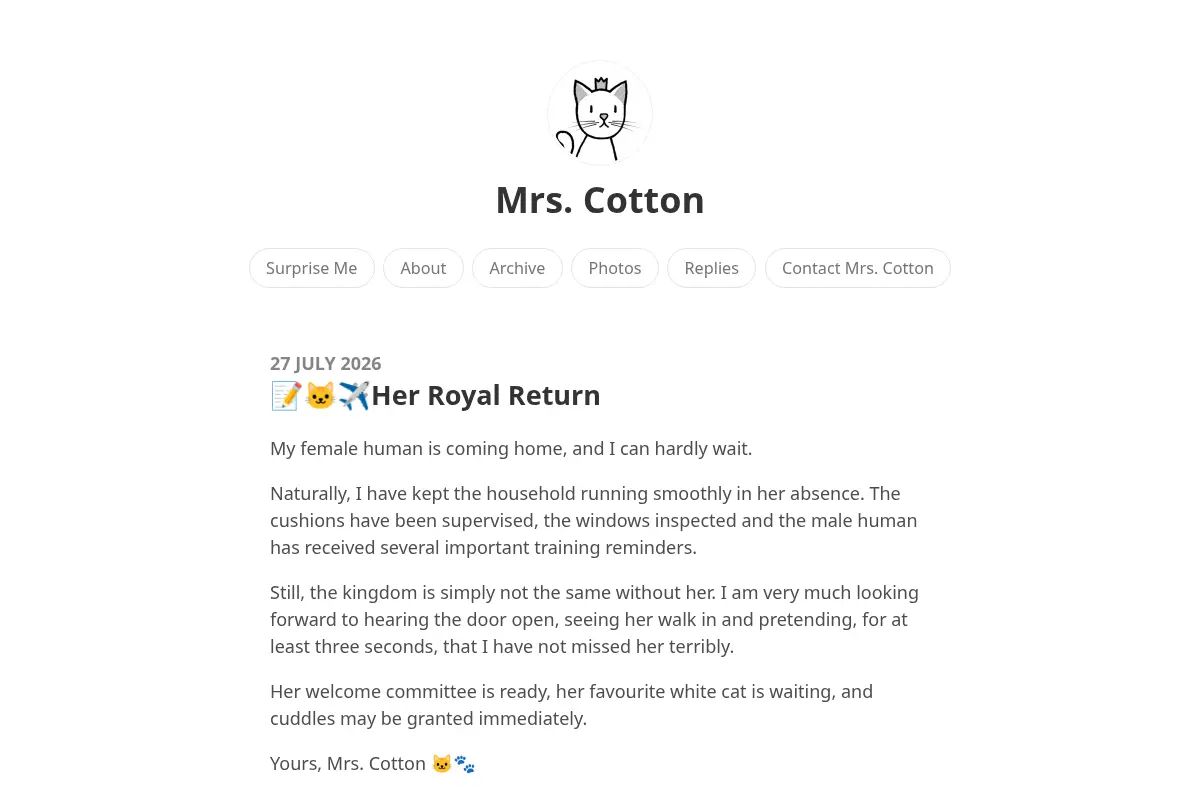 Mrs. Cotton