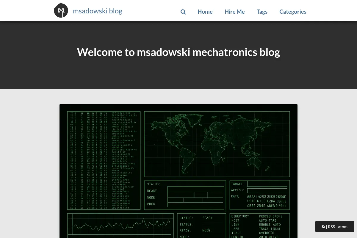 msadowski mechatronics blog