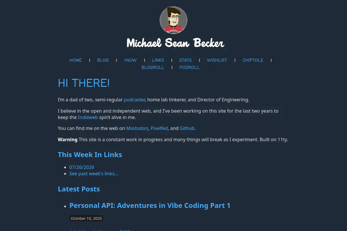 MSB.fyi – Home of Michael Sean Becker