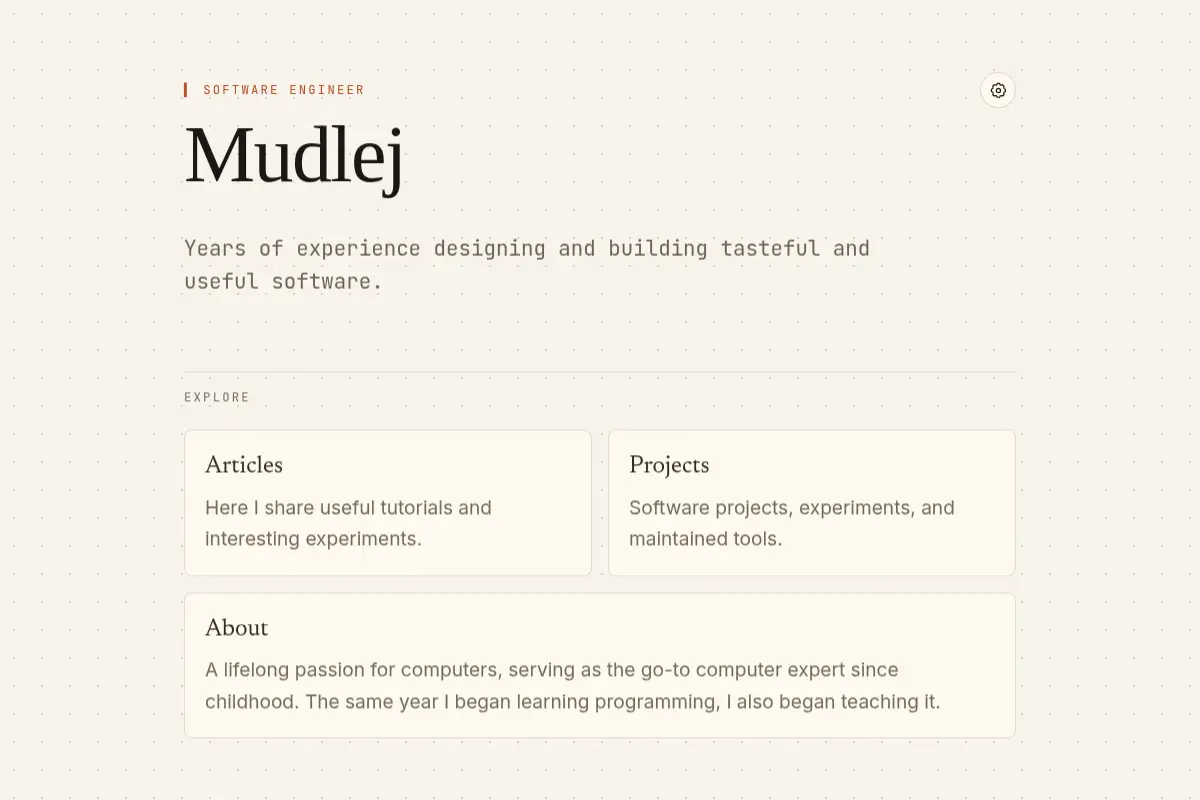 Mudlej
