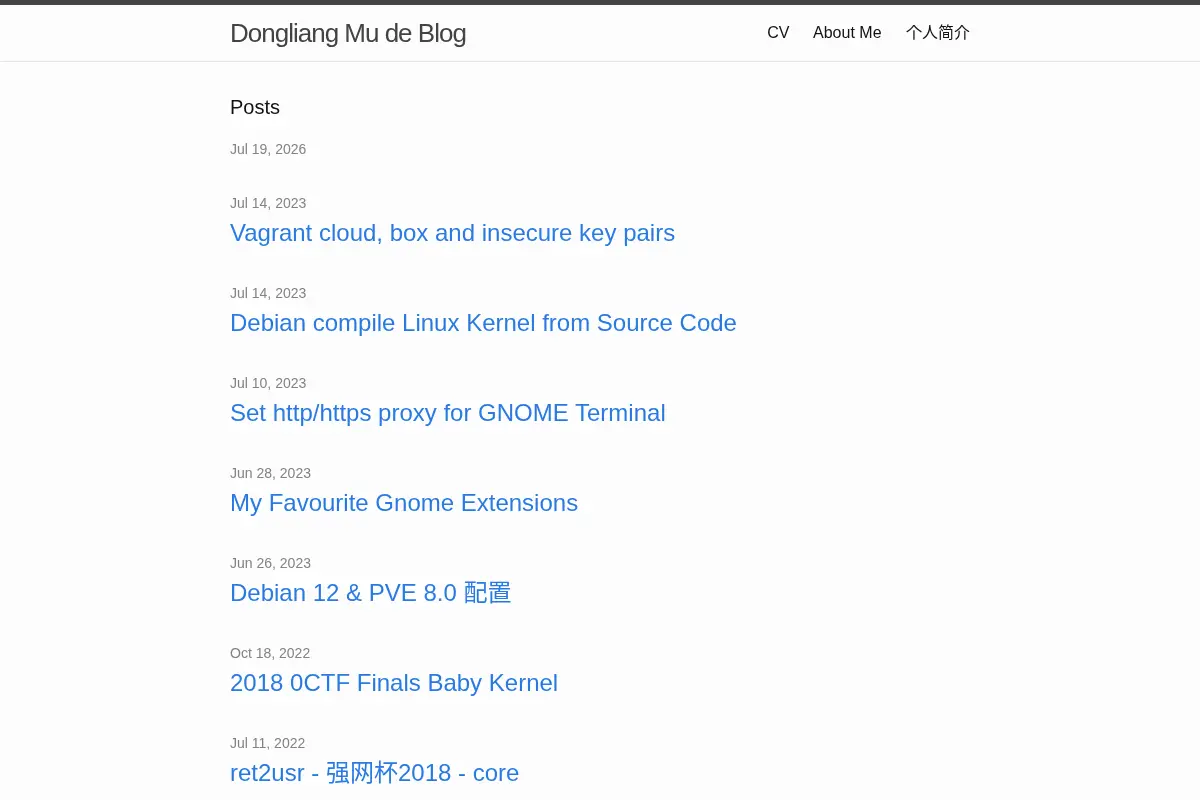 Dongliang Mu's Blog